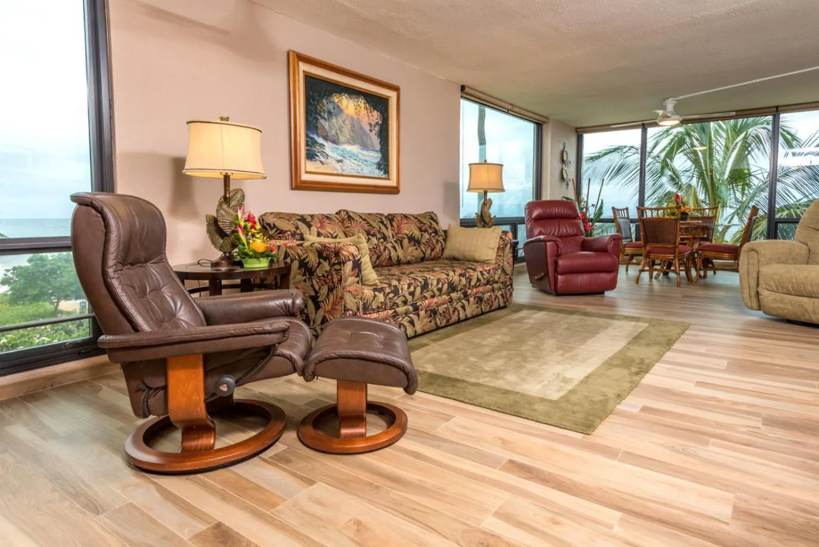 Апартаменты Kbm Resorts Free Car Mahana Oceanfront Stunning 2-Bedroom Condo Mah-419 США